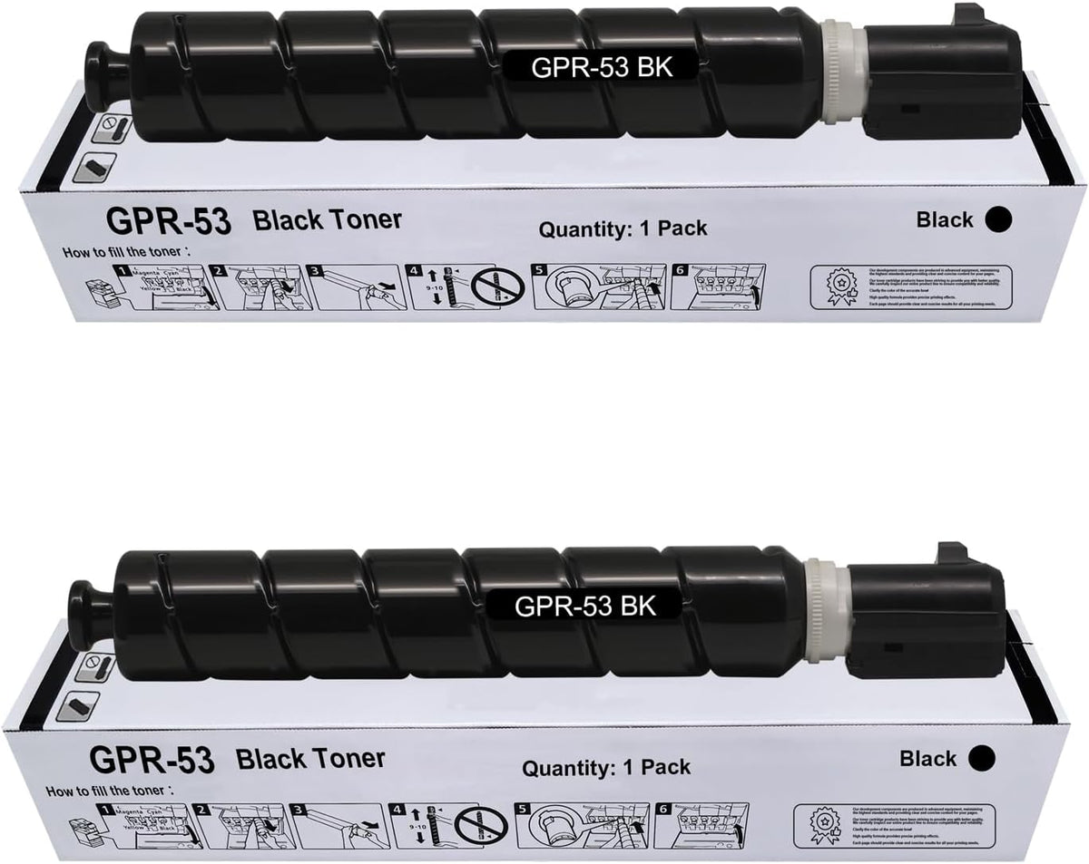 GPR53 GPR-53 Black Toner Cartridges/GPR53 GPR-53 Toner Cartridges Replacement for ImageRunner Advance C3525 C3330 C3525i C3530i DX C3730i