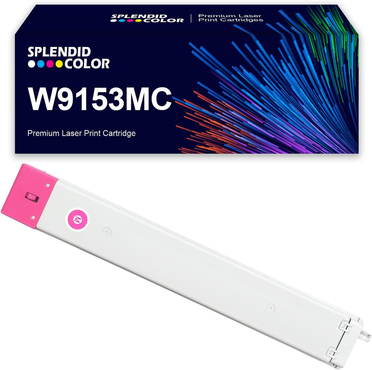 W9153MC Magenta Toner Cartridge Replacement for Color Managed MFP E78625dn E78630dn E78635dn Printers