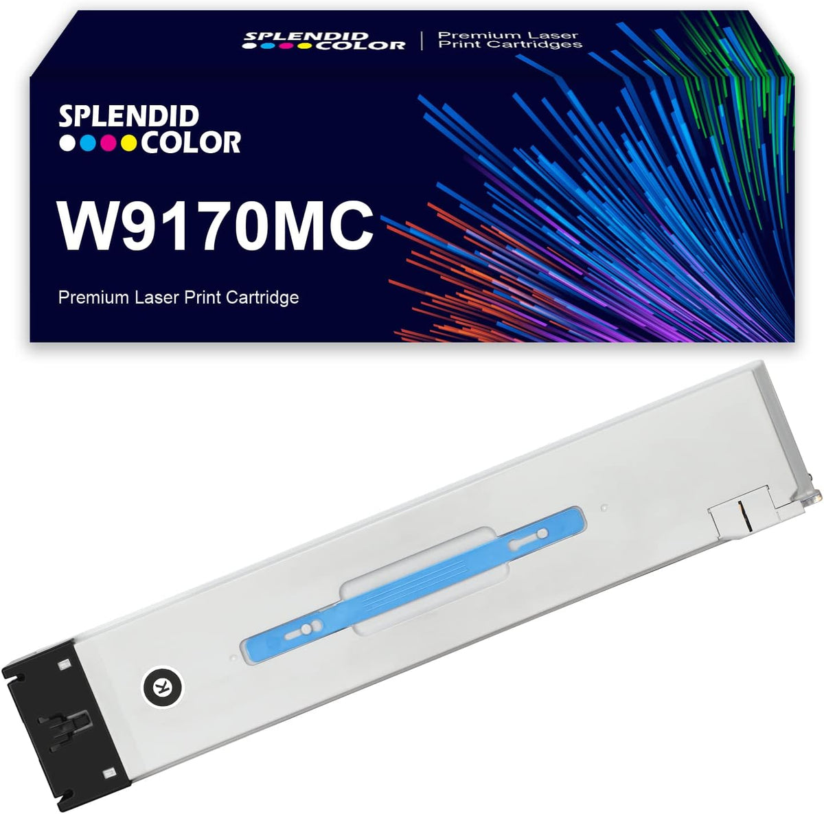 W9170MC Toner Cartridge Remanufactured 1Pack W9170MC Black Toner Cartridge Replacement for Color Managed MFP E87740dn E87750dn E87760dn E87770dn E87740z E87750z E87760z E87770Z Series Printers