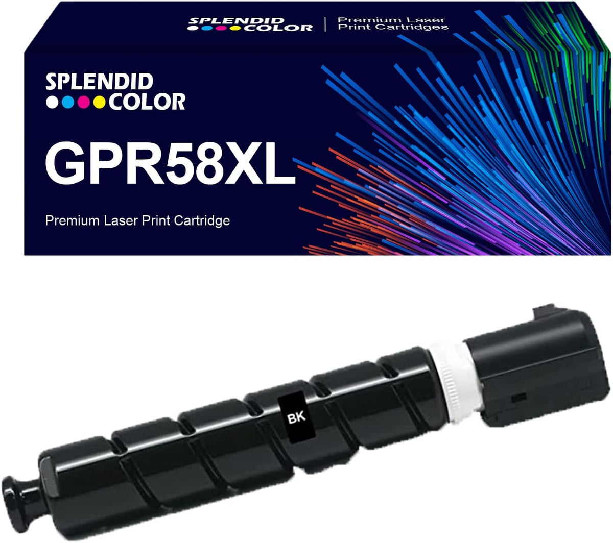 GPR58 GPR-58 Black Toner Cartridge Replacement for Imagerunner Advance iR-ADV C356 C257 C357 Printer.2182C003AA