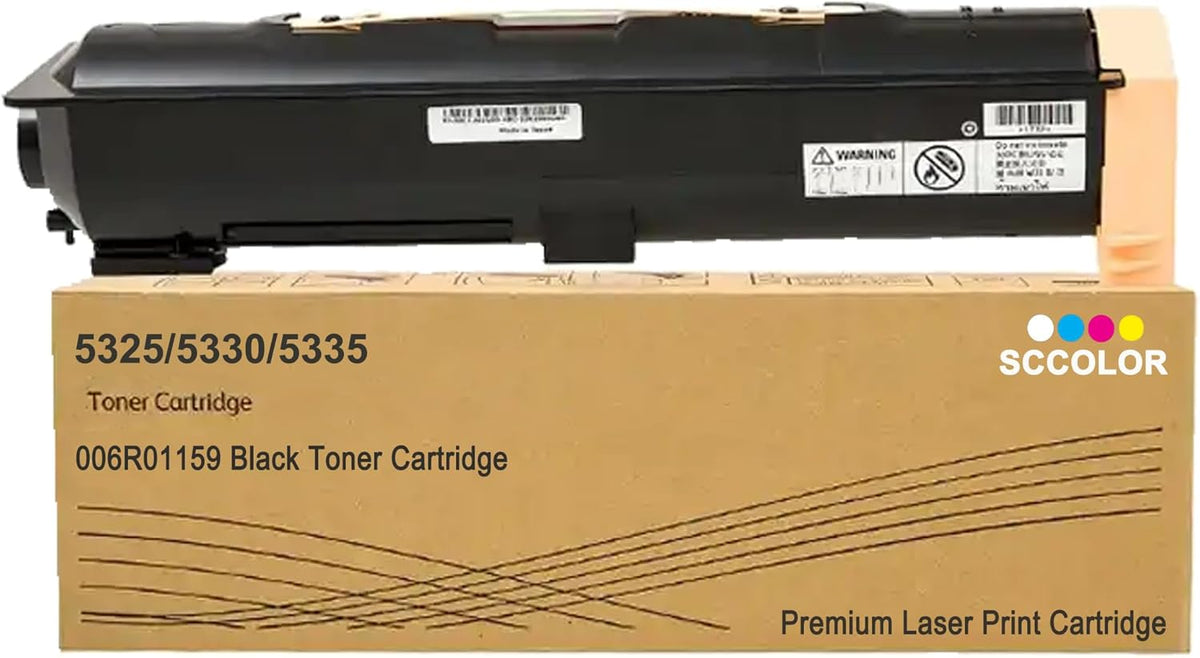 5325 5330 5335 Toner Remanufactured 5325 5330 5335 Black Toner Cartridge 35,000 Pages Replacement for Xerox WorkCentre 5325 5330 5335 Printer.006R01159 Black Toner Cartridge