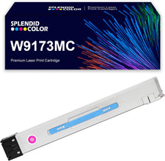 W9173MC Magenta Toner Cartridge Replacement for Color Managed MFP E877z MFP E877dn Series Printer.1Pack