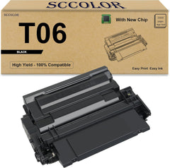 T06 Toner Cartridge Compatible T06 Black Toner Cartridge Replacement for Canon imageCLASS 1643i 1643iF 1643P Printer