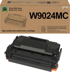 W9024MC Black Toner (11,800 Pages) Remanufactured W9024MC Toner Cartridges Replacement for Managed E40040dn Managed MFP E42540f Printer